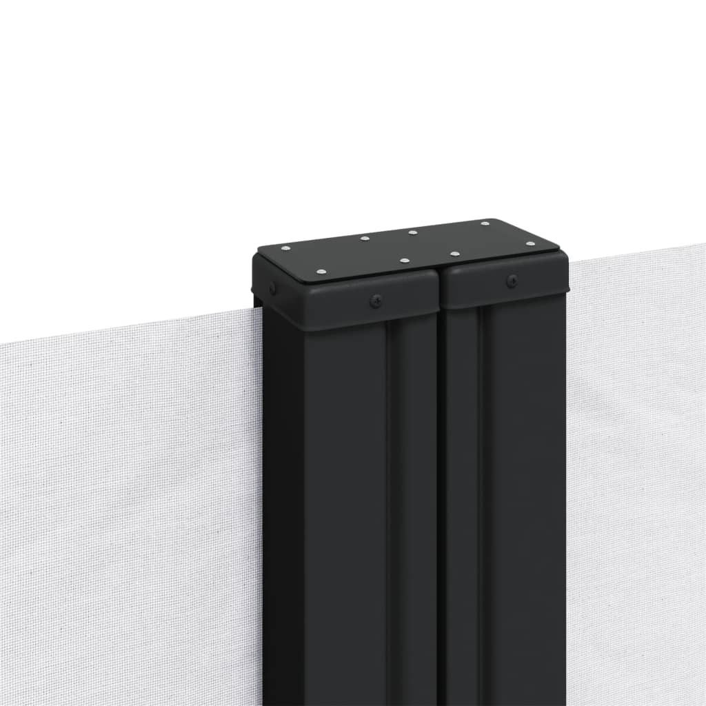 Toldo lateral retráctil blanco 220x1000 cm vidaXL - 7