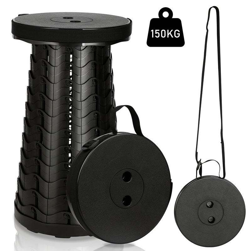 Hengda 45x26CM Tabouret télescopique Tabouret Pliant Portable.Charge