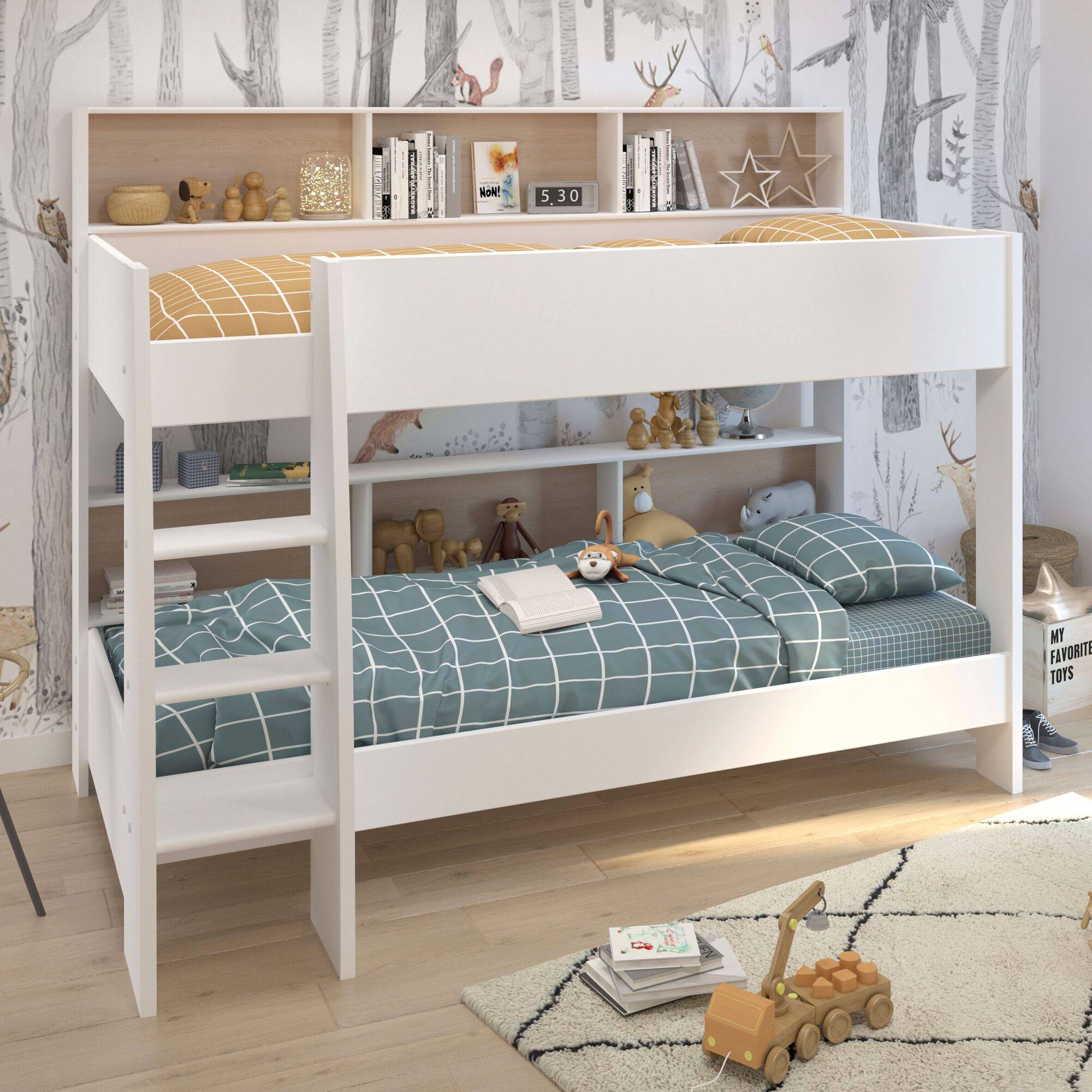 Lits superposés et tiroir en option Paul-- - 3