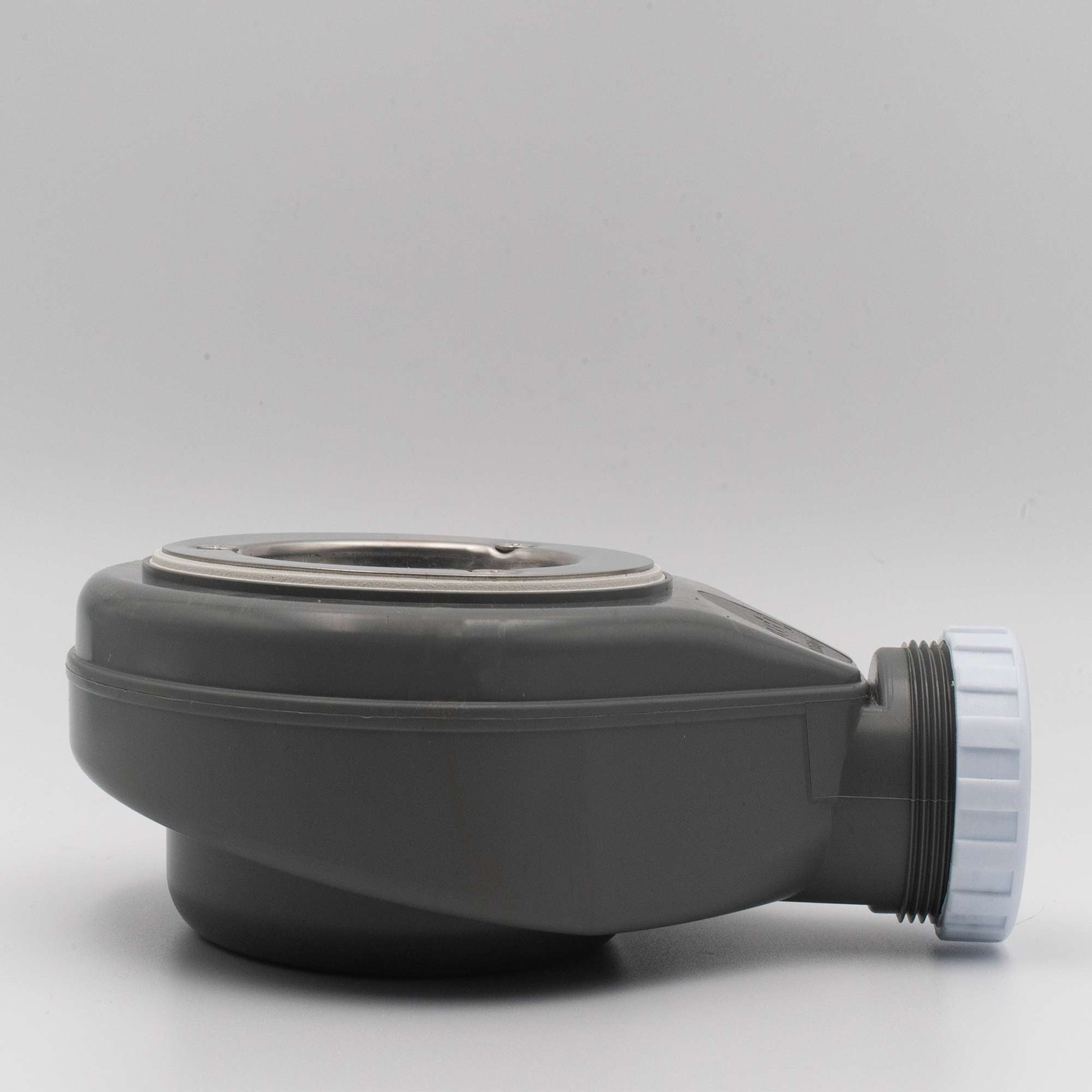 Bonde siphon diam. 90 mm extraplate universelle à évacuation horizontale pour receveur de douche, sortie en 40 mm - 3