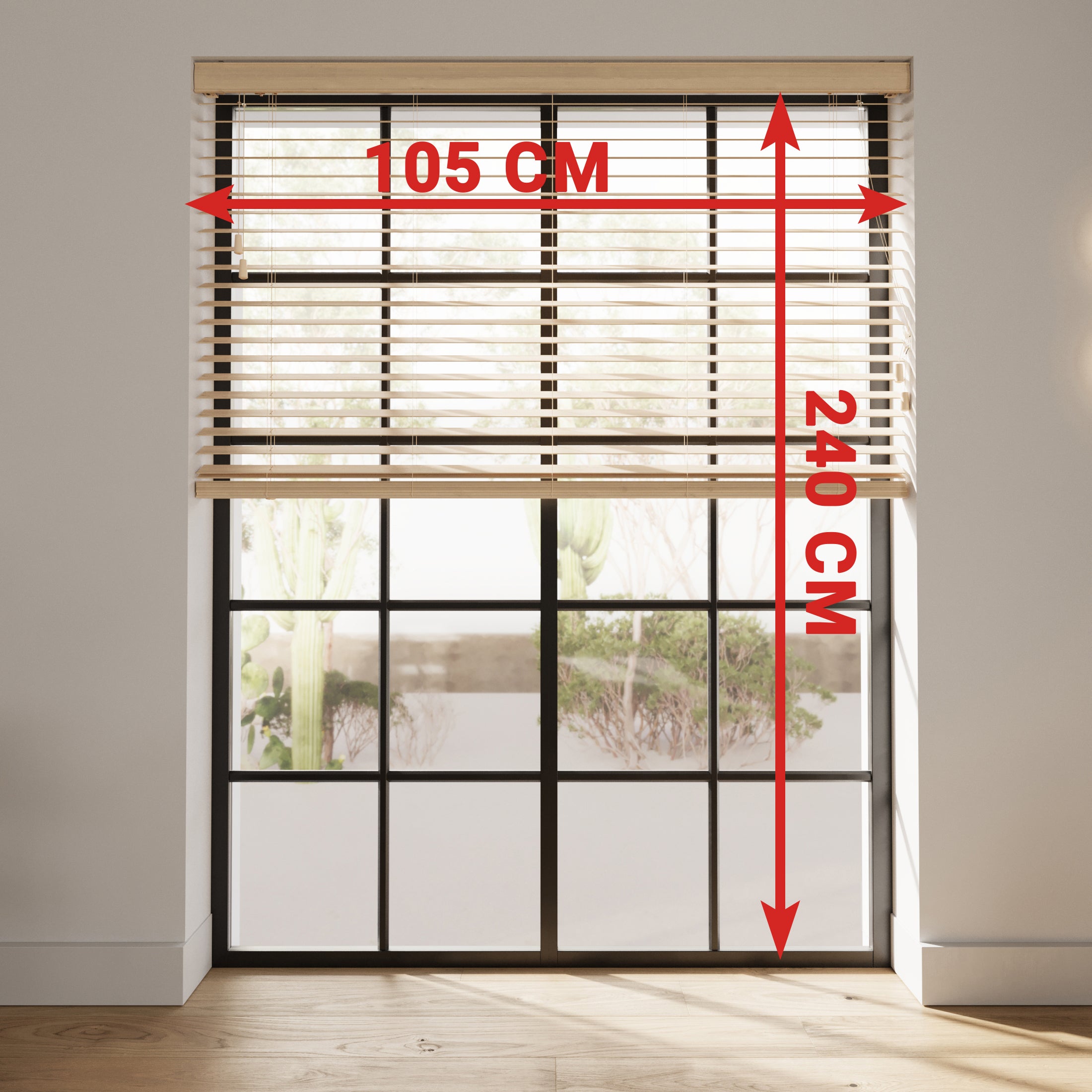 Tende Veneziane In Legno Massiccio 60/70/80/90/100/115/120cm,Tenda