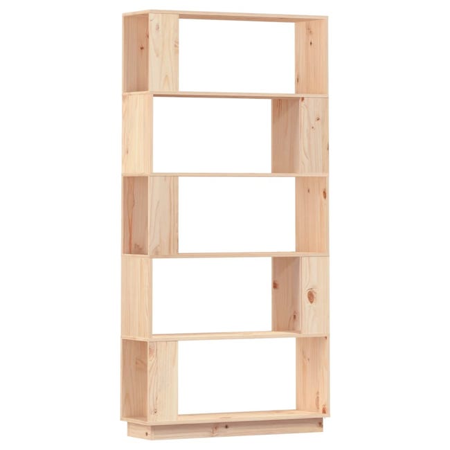 Étagère Pin Étagère/séparateur de pièce en pin massif 80x25x163,5cm – ComfortXL ...