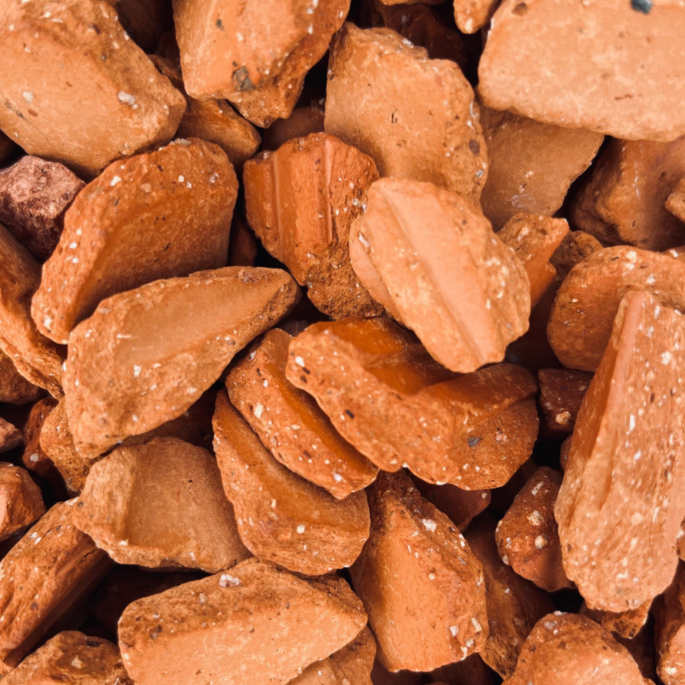 Sac de +/- 800 kg = 10M² Gravier orange décoratif Taronja concassé 14/20 - 3