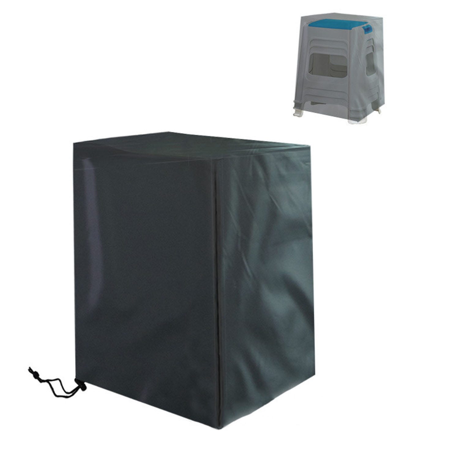 RICHIE Copertura per sedia da giardino, copertura impermeabile per sedia da giardino per esterni, copertura per sedia impilabile da giardino, 68 x 96 x 110150 cm, copertura per mobili in polietilene RICHIE Copertura per sedia da giardino, copertura impermeabile per sedia da giardino per esterni, copertura per sedia impilabile da giardino, 68 x 96 x 110150 cm, copertura per mobili in polietilene