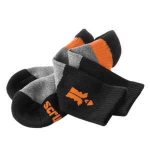 Lot De 8 Paires De Chaussettes Sport Garçon - Taille 36-43, 4 Noires Rayées Blanc & 4 Blanches Rayées Noir - Coton Confortable