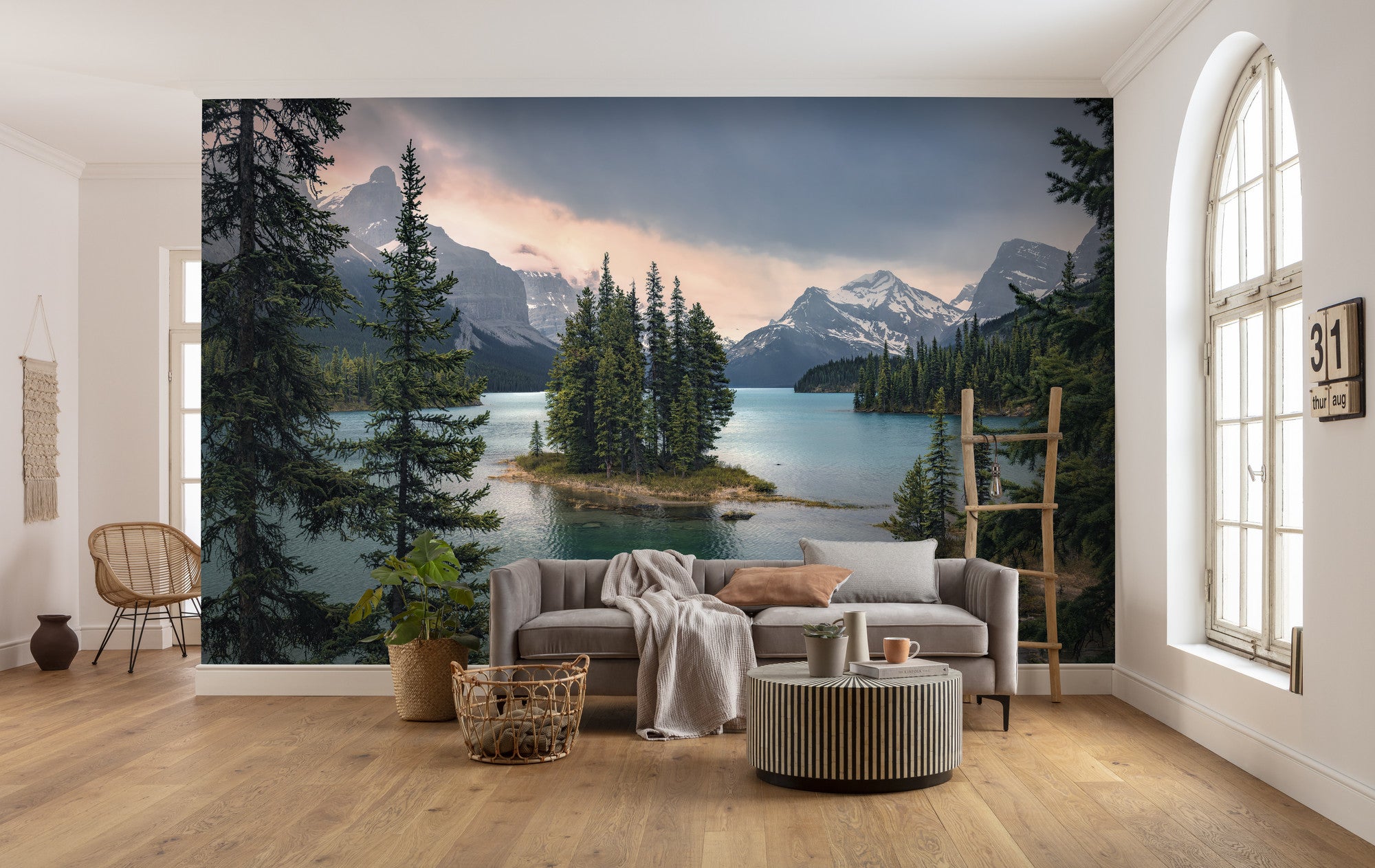 Fototapeta krajobraz zielonymIniebieskim - 450 x 280 cm - SANDERS &amp; SANDERS