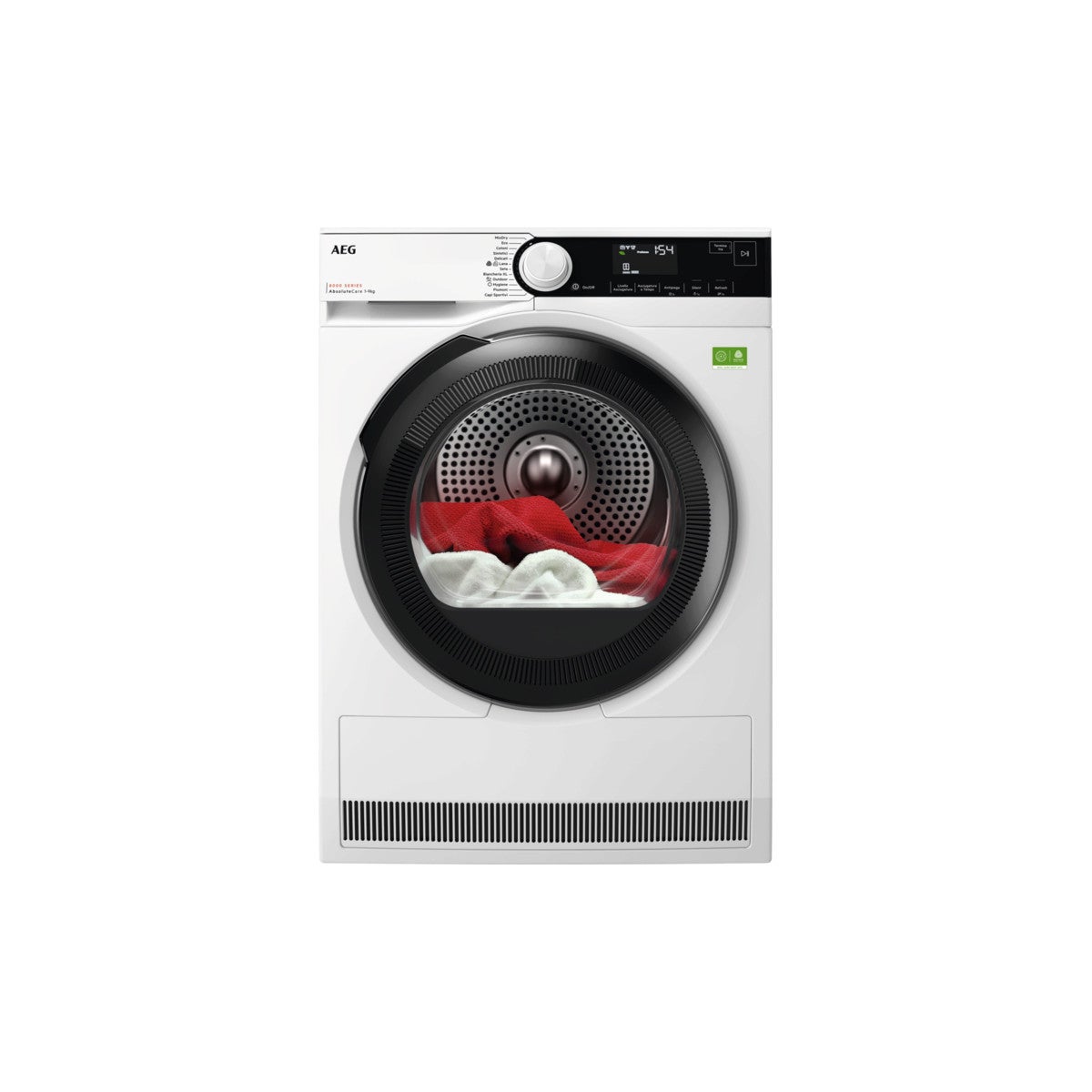Sèche-linge Electrolux EW7H39B - Pose Libre, Charge Avant, 9kg, Blanc