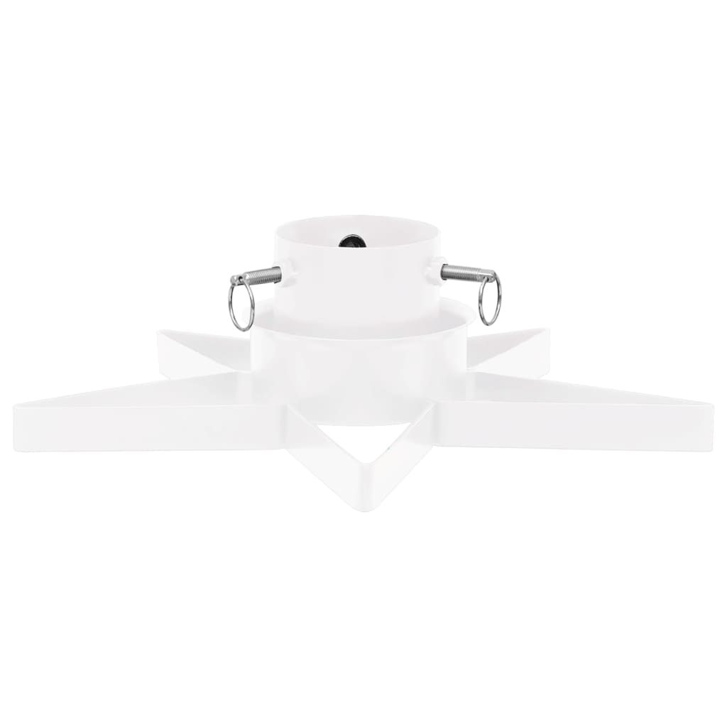 Suporte para árvore de Natal branco 47x47x13,5 cm - 2