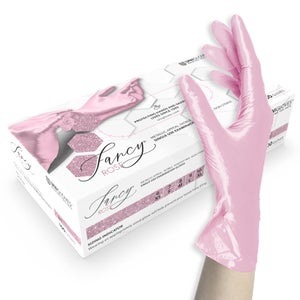 Guanti Nitrile Monouso UNIGLOVES Gialli - 100 Pezzi Taglia L Per Alimentare E Professionale - Foto 3