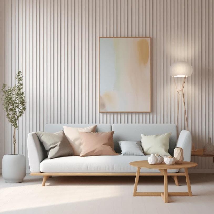 Panneau mural décoratif 3D DUNA 200 x 25 x 16 cm (L x l x h) - 8