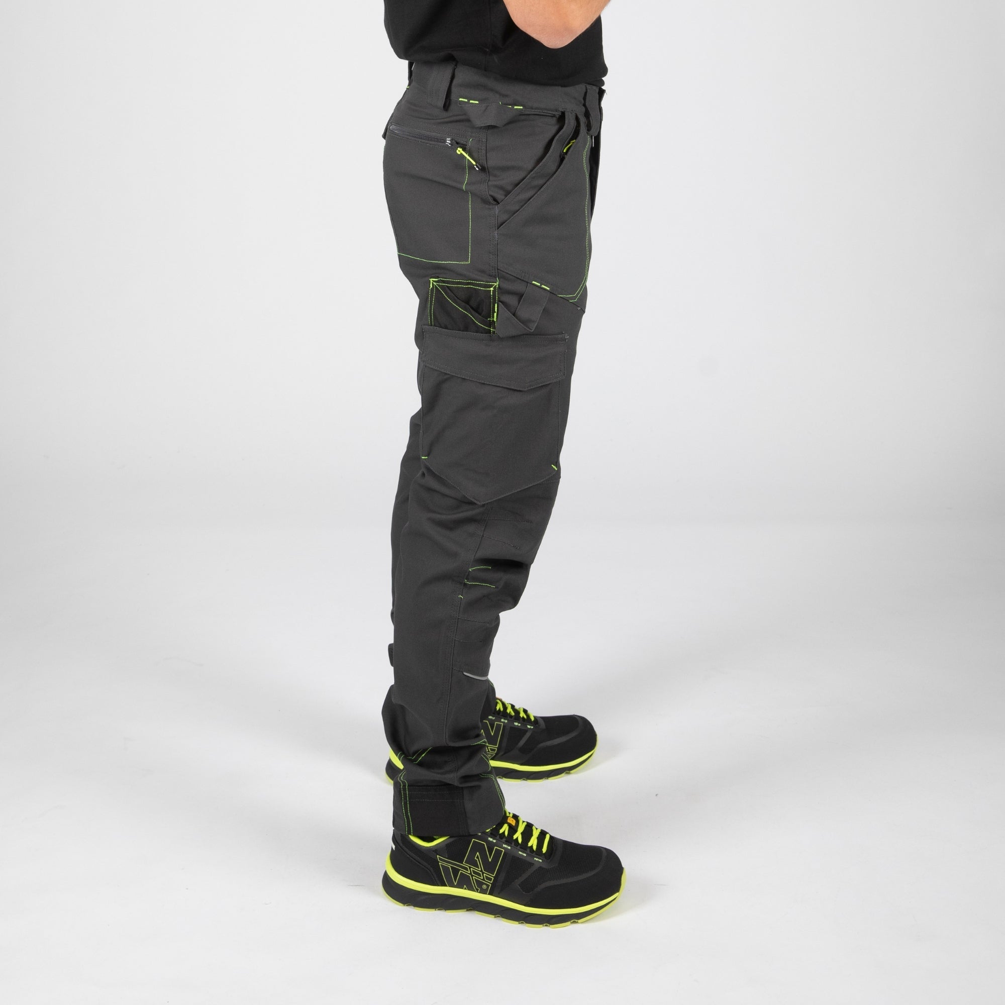 KILLY - PANTALON DE TRAVAIL - 1276 Gris 42 - 4