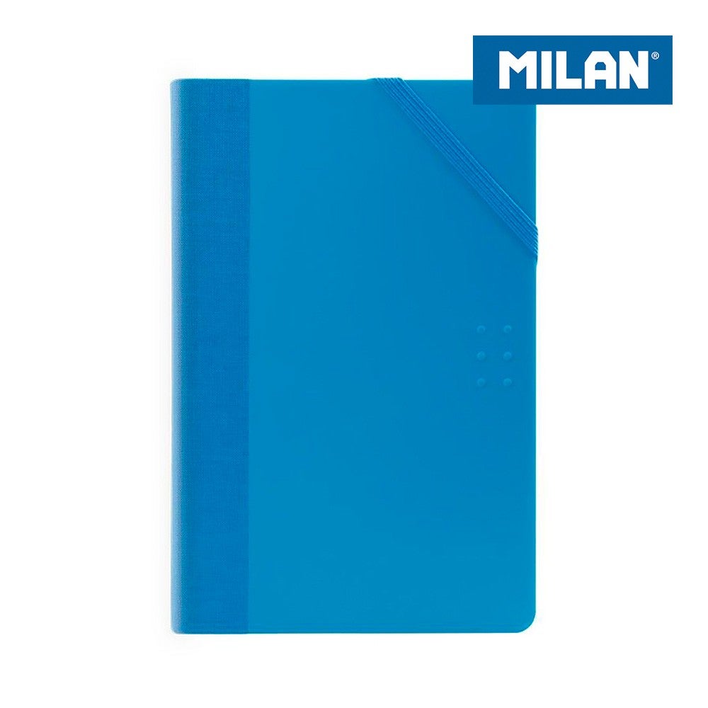LIBRETA PAPER BOOK TAPA AZUL 21x14,6x1,6cm MILAN-EDM | Leroy Merlin