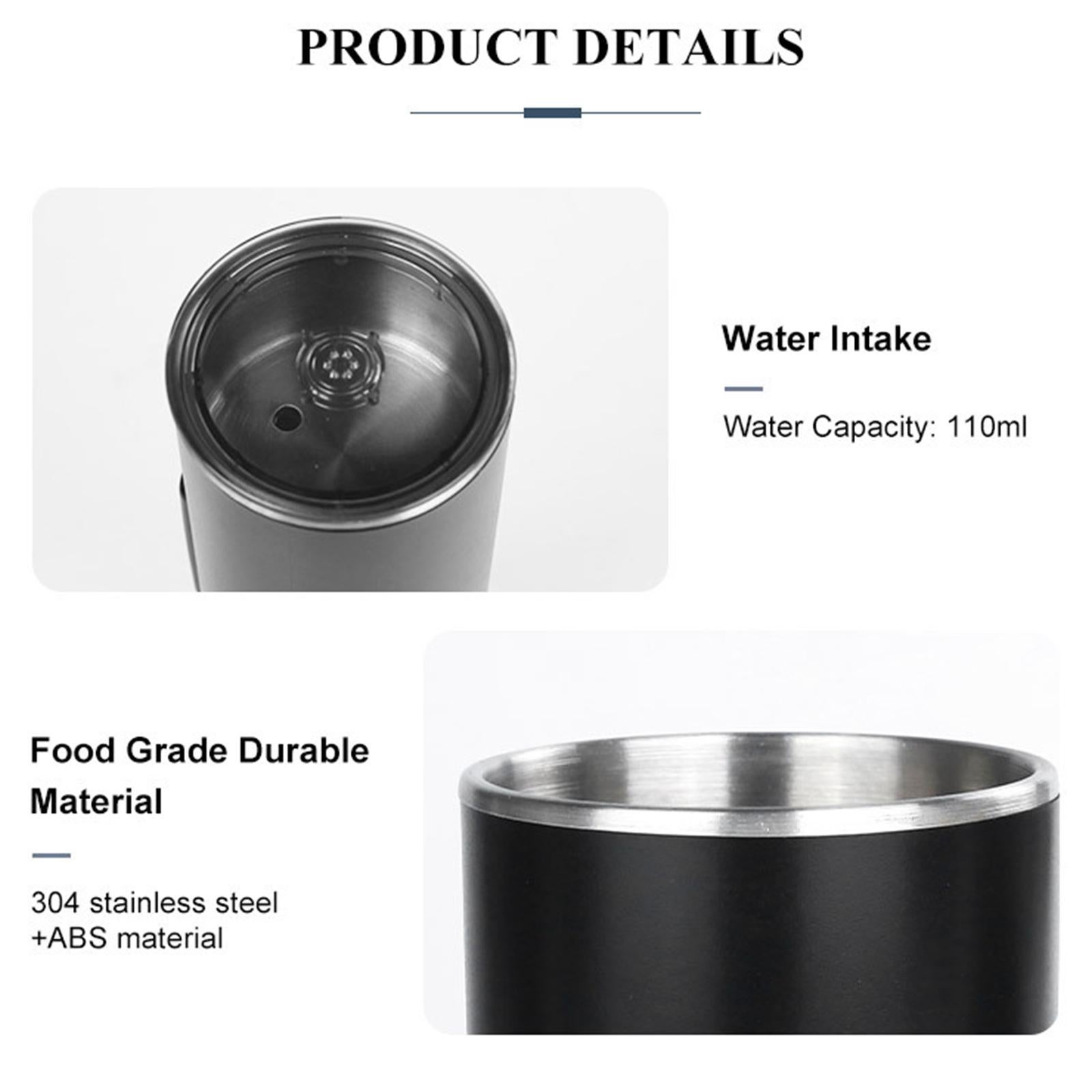 Macchina per espresso portatile automatica ☕ Capsule e caffè macinato, 110 ml, batteria al litio, pressione 15 bar - 4