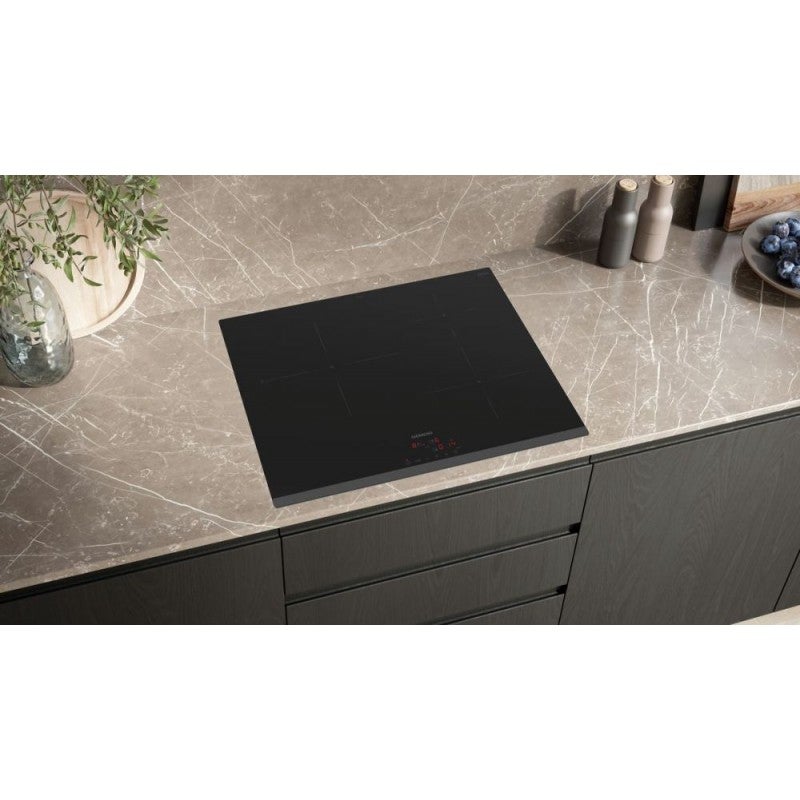 Table de cuisson induction 60cm 3 foyers 7400w noir - Siemens EH631BJB6E - 4