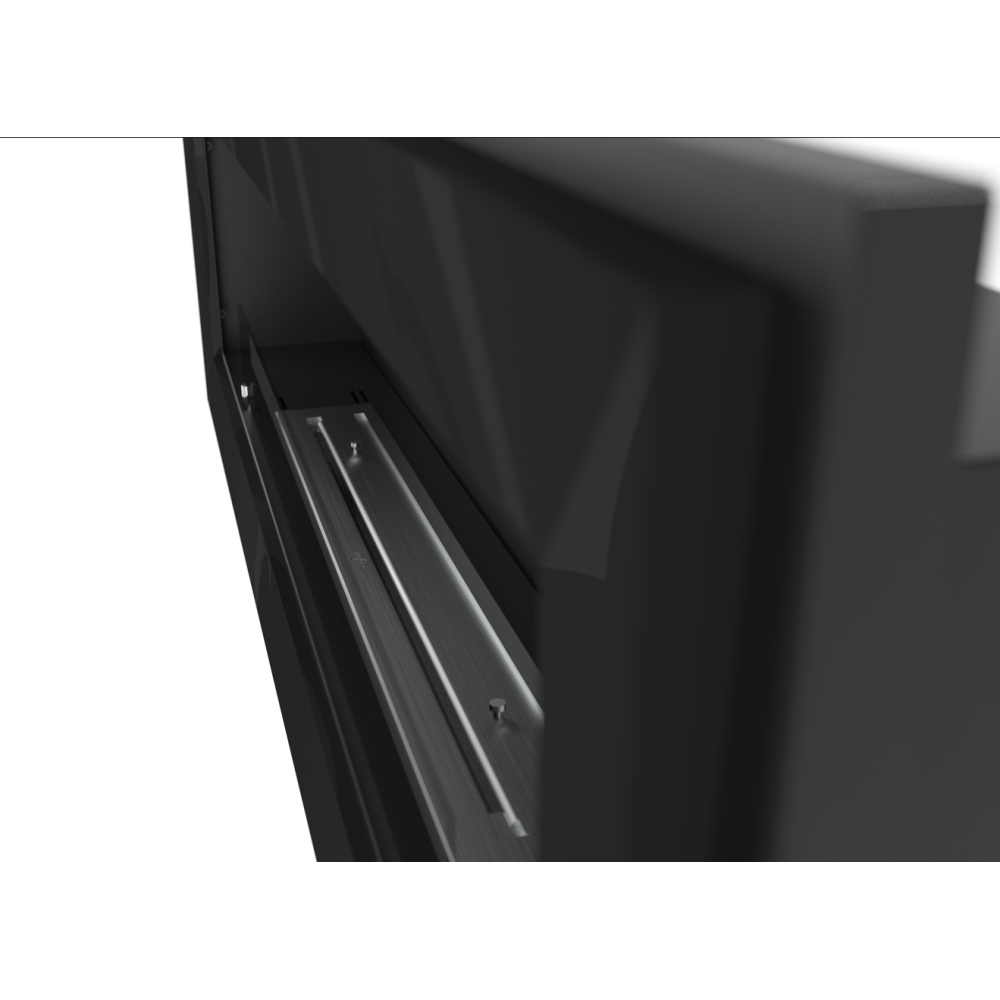 Chimenea de bioetanol Frame 1500 White SimpleFire empotrada con cristal - 7