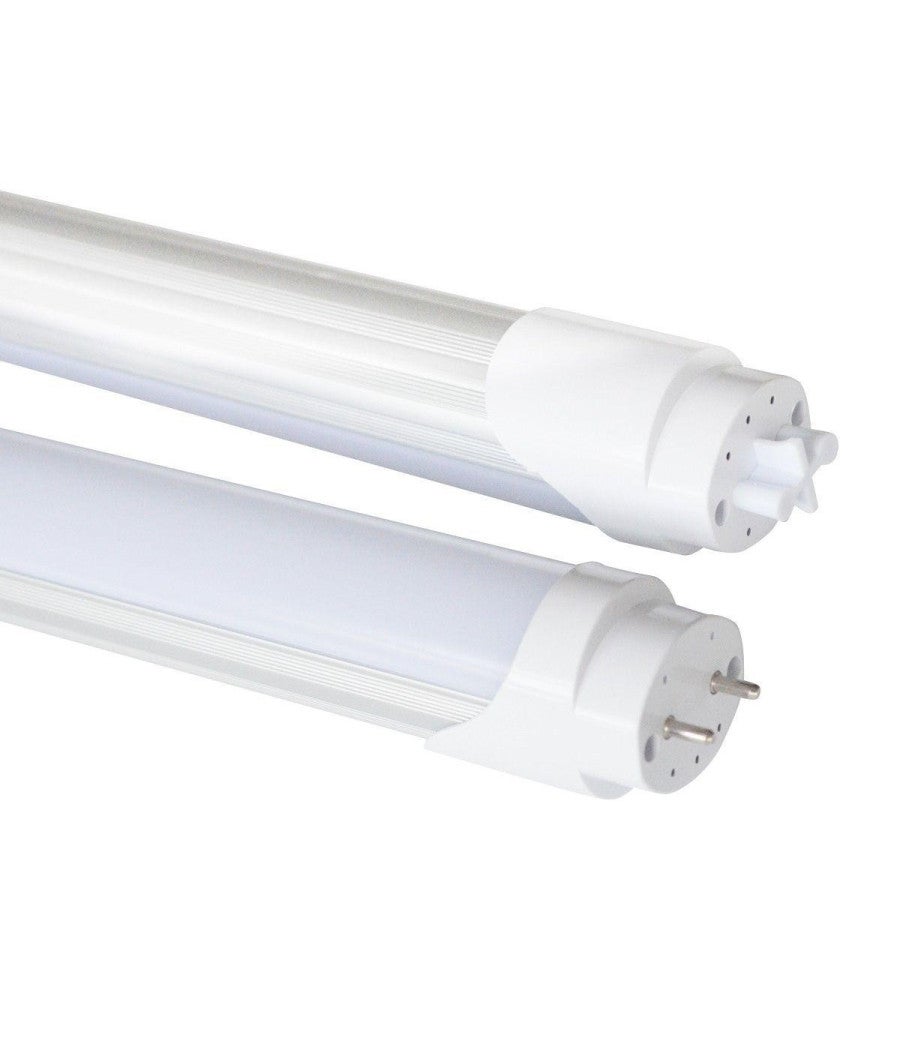 Trade Shop - Tubo Neon A Led T8 60cm 90cm 120cm 150cm 6000k 3000k Luce Fredda Calda Neutra - Bianco Naturale Copertura Opaca 60 Cm - - 4