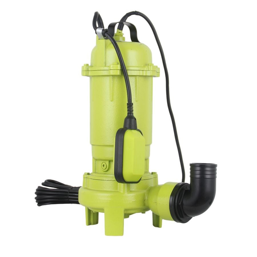 Pompa submersibila pentru apa curata/murdara cu tocator si plutitor MESTERINO TOOLS MT-WQCD10-10-0.75F, 750W, debit maxim 10 m3/h