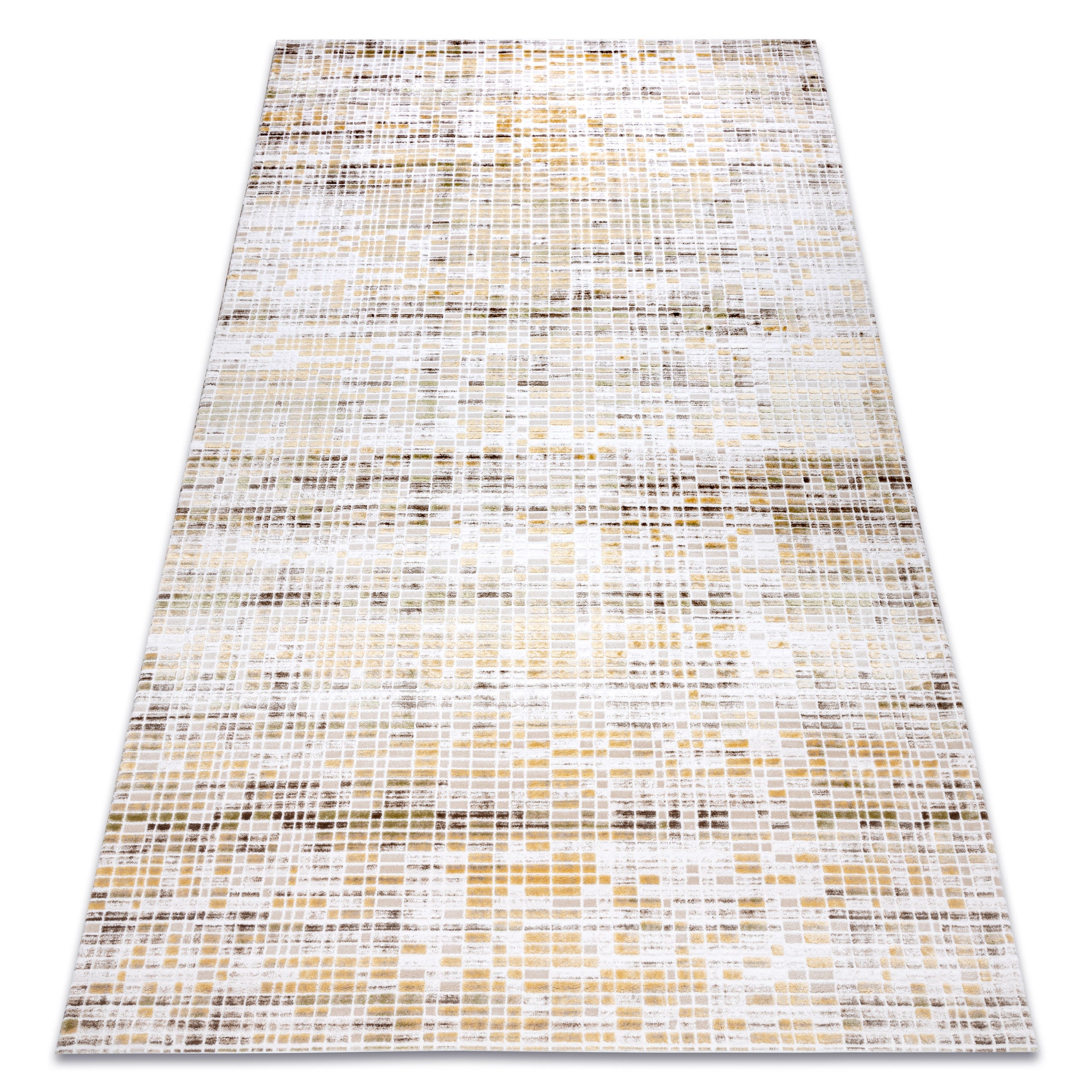 Dywan AKRYL DIZAYN 124/7058 żółty 80x150 cm