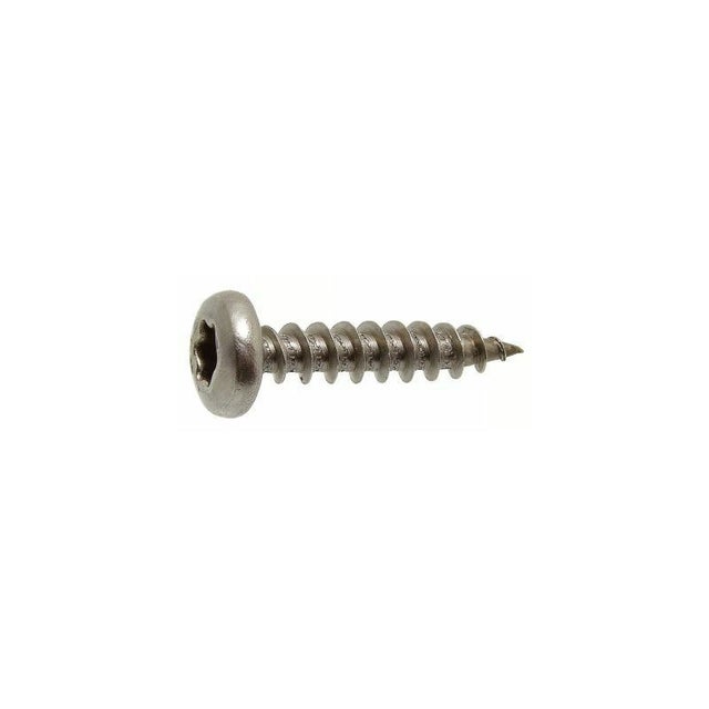 Vis à bois agglomere tête cylindrique six lobes - Inox A2 3,5x40 mm - Boîte de 200