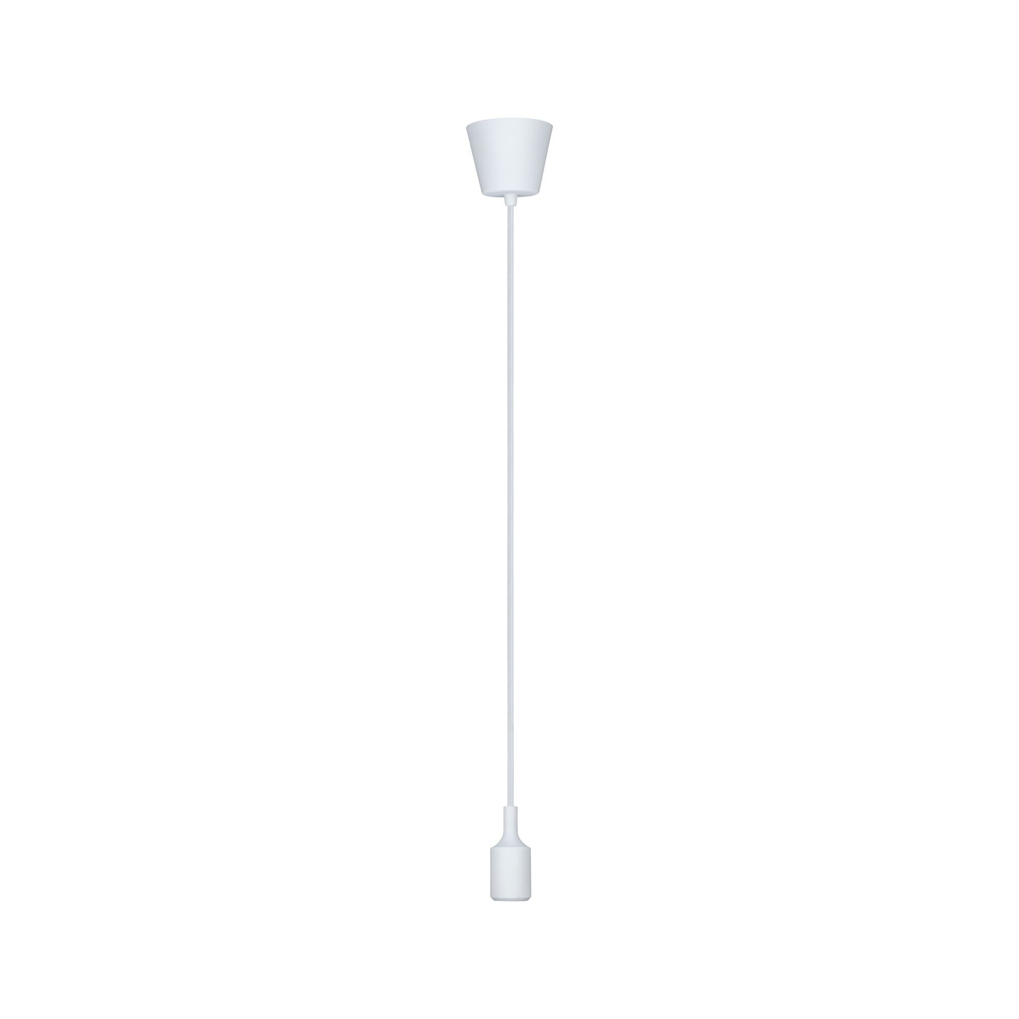 Neordic Luminaire en suspension Ketil E27 max. 60W Blanc gradable Silicone, Matière plastique - 3