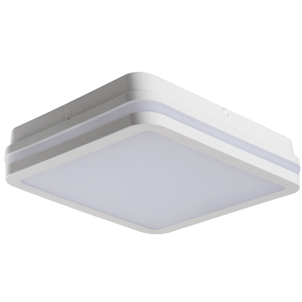 Plafon kwadratowy BENO LED 30W Odcienie bieli 3490lm biały wym:5,7x26x26cm IP65 Kanlux