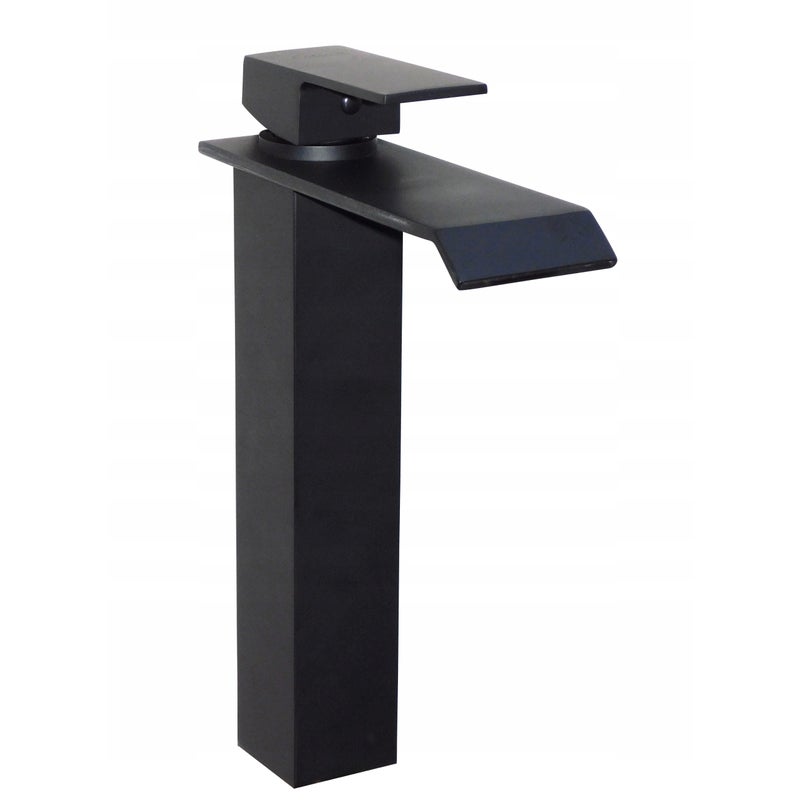 Bateria umywalkowa Estiva CAMBER 26 Black czarna 26 cm