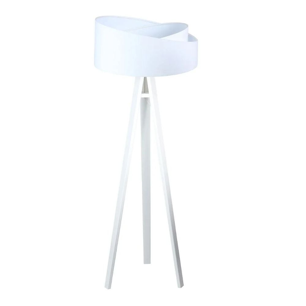 Lampa stojąca GEMSTONE biała