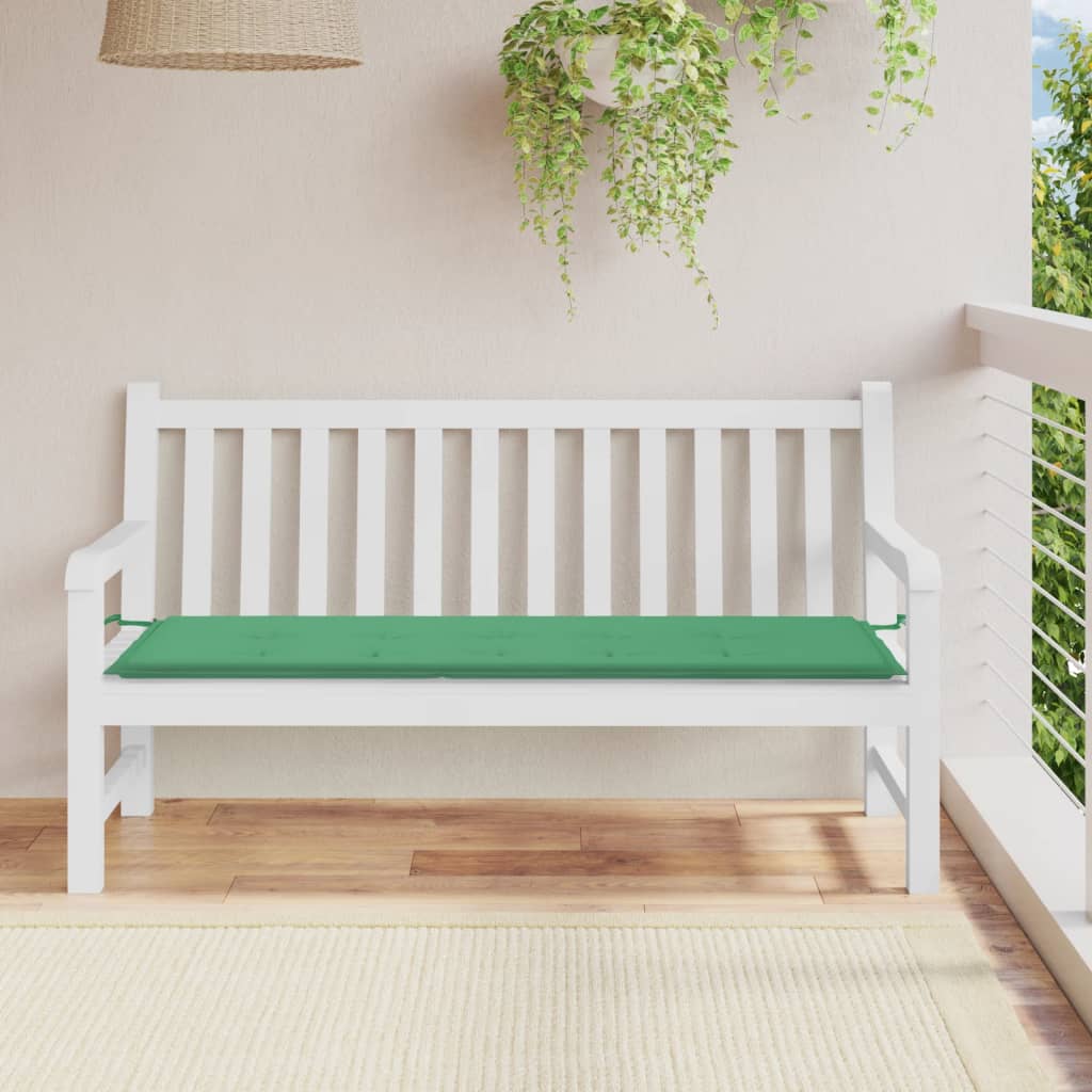 Cojín De Banco Para Jardín 2/3 Plazas - Grueso, Antideslizante, Funda Lavable, Colores Varios