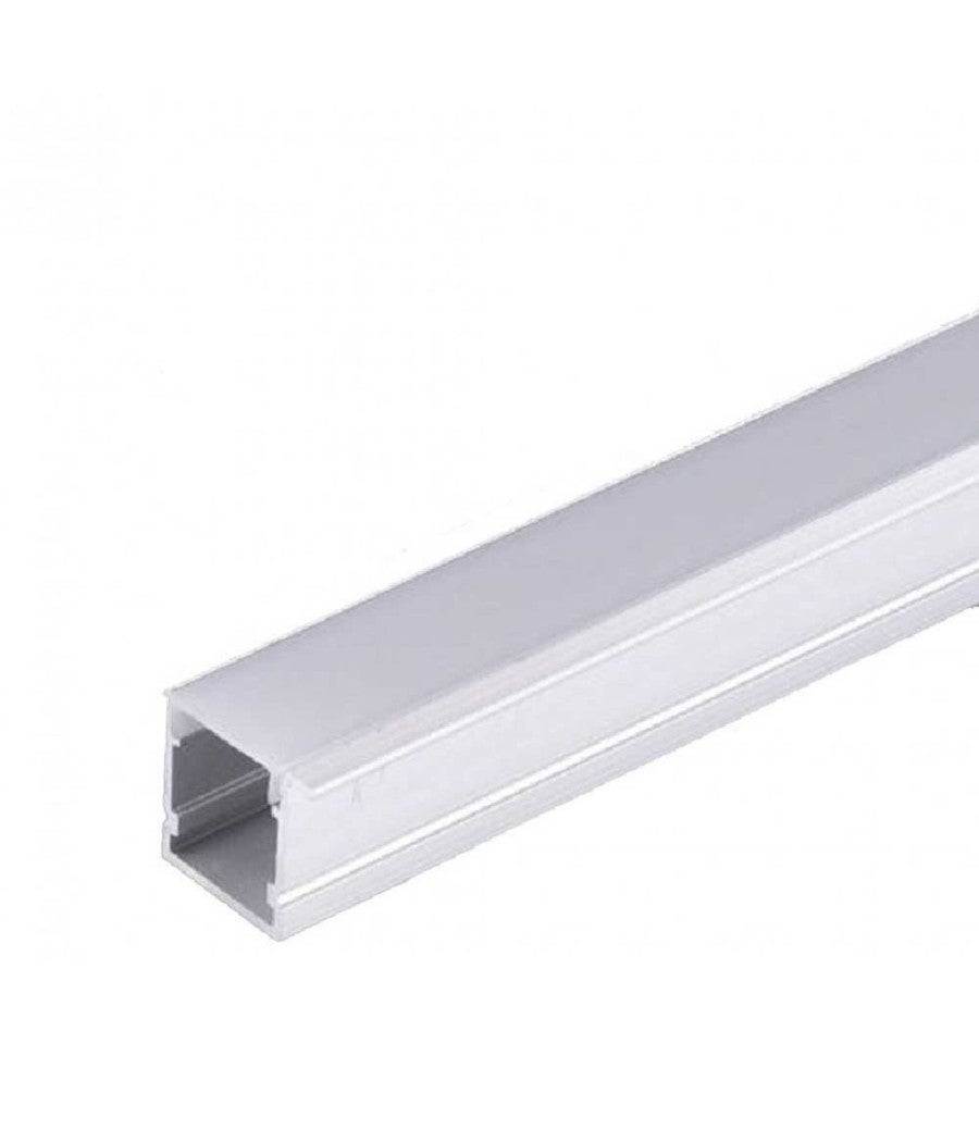 Trade Shop - Profilo In Alluminio Da 2 Mt Incasso Con Copertura Opaca Per Strip Led Al-16 - - 3