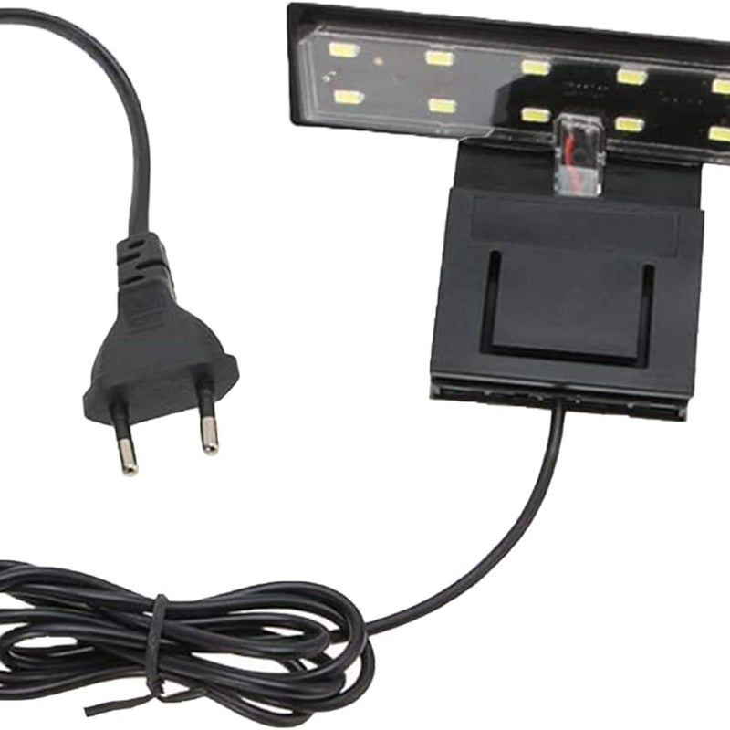 Oświetlenie LED do akwarium X3 - Lampa 220V 6W do roślin wodnych i ryb - Nano Akwarium