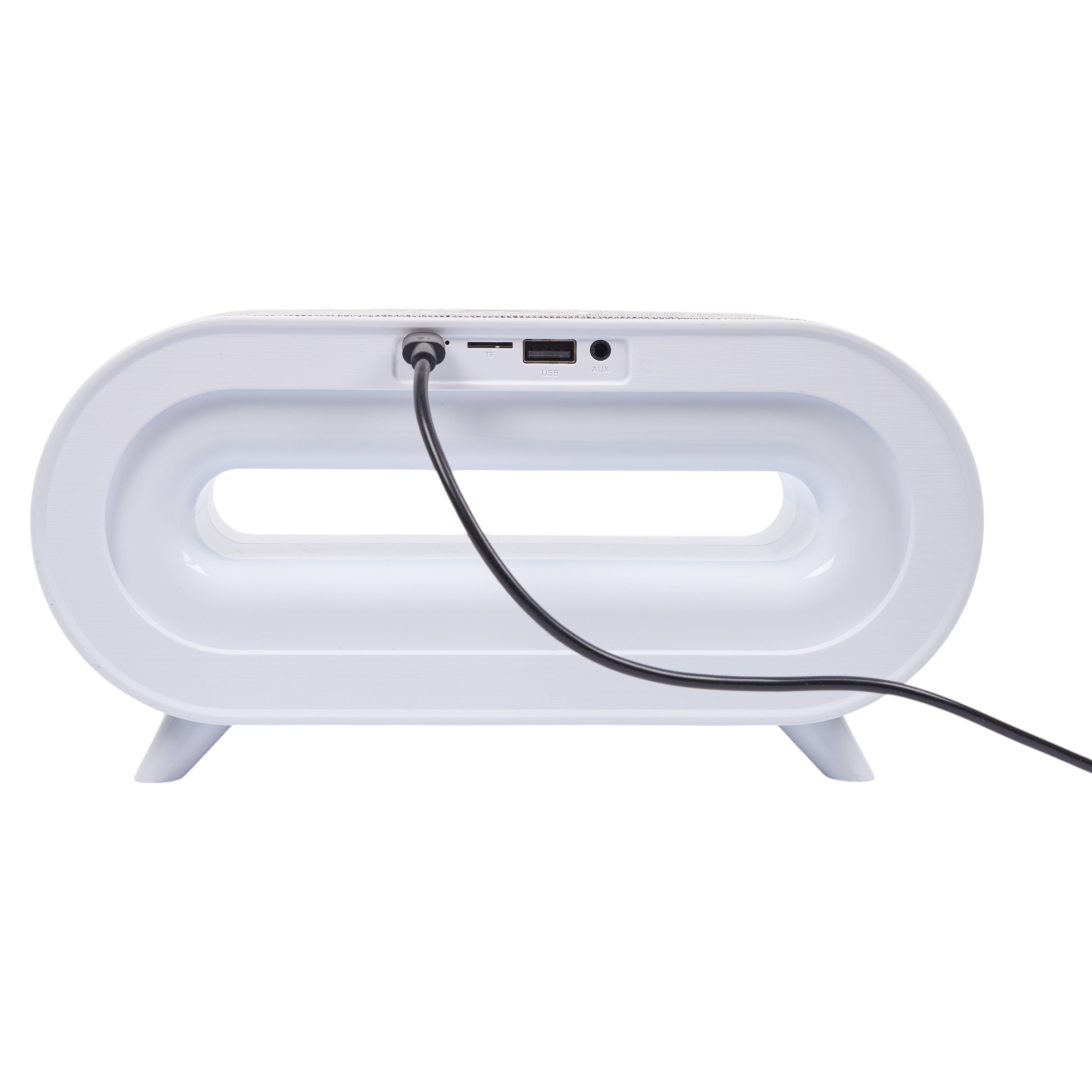 Réveil Enceinte Multifonctions - BE MIX - Alarme - Bluetooth - Gris - 4
