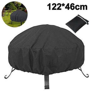 Housse De Protection Étanche Pour Brasero Extérieur - Taille 85x85x80 Cm - Oxford 210D - Anti-UV Et Vent