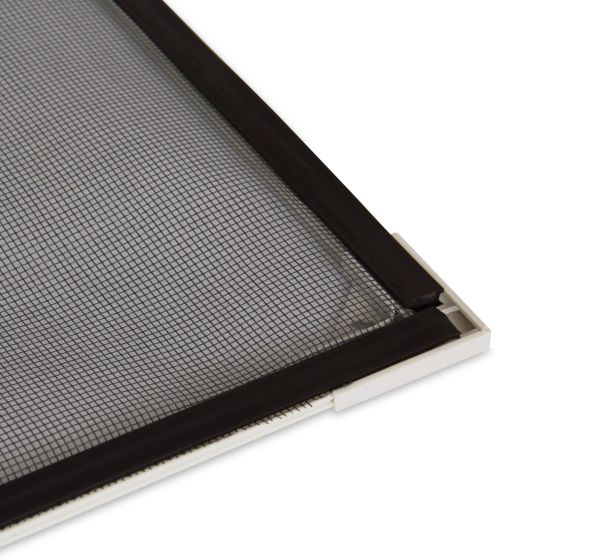 Moustiquaire cadre aimanté pour fenêtre sans perçage recoupable H.120 x l.100 cm – blanc – AVOSDIM - 5