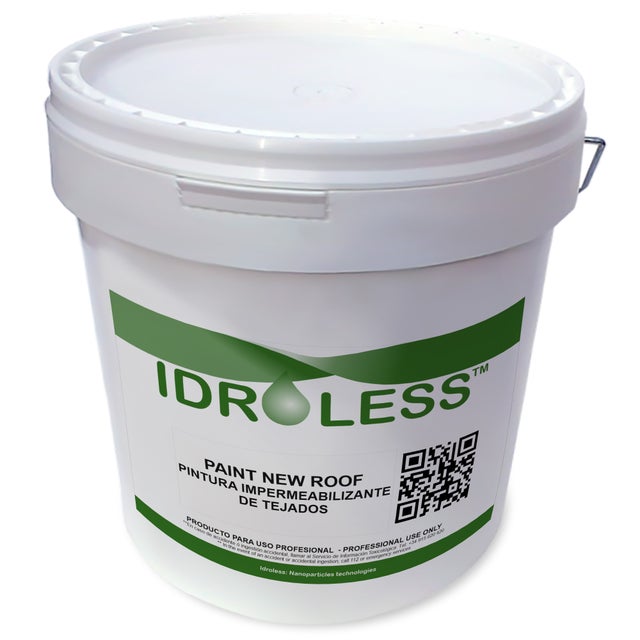 Peinture New Roof (15 Litres - Nuancier RAL) - Peinture imperméabilisante spéciale pour toitures - Idroless