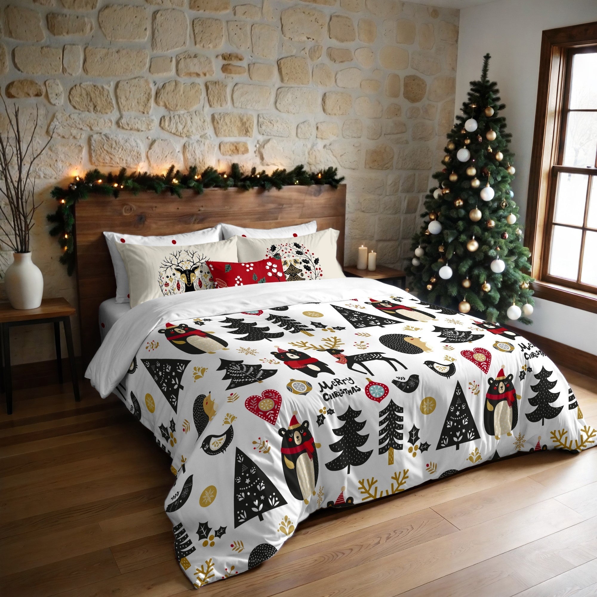 Housse de couette avec boutons-pression Laponia 18 140x200 cm - 3