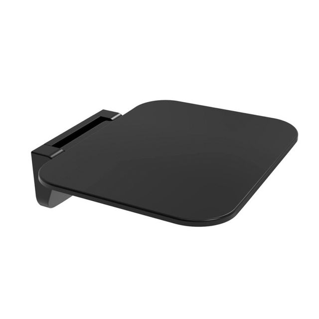 Siège de douche rabattable PMR - charge 150 kg – noir (SATDSEDPLC)