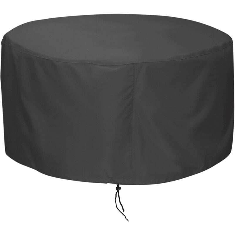 Okrągły pokrowiec ochronny na meble ogrodowe 230 x 110 cm, pokrowiec ochronny na okrągły stół ogrodowy 420D Oxford