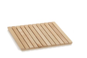 PADOOR Tappetino Doccia Antiscivolo 43x66 Cm – Fori Di Scarico Rapido, Retro In Gomma, Senza Ventose, Per Uso Interno/Esterno (Nero)
