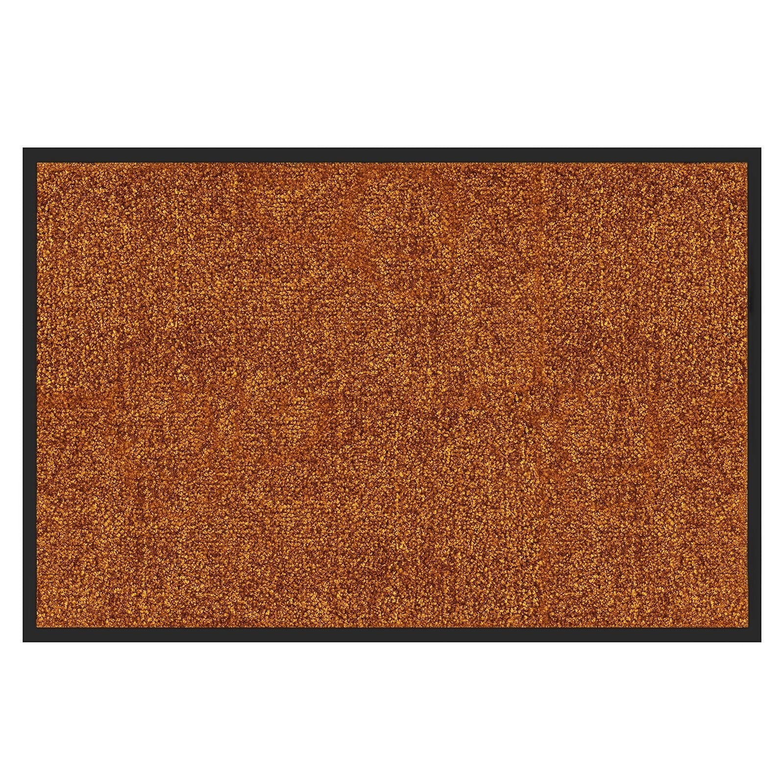 Tapis De Porte VOUNOT 40x60 Cm Marron - Antidérapant, Vinyle, Design Traditionnel