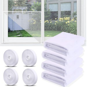 Moustiquaire De Lit Carrée Universelle 200x200x180cm - Blanche - Protection Anti-Moustiques