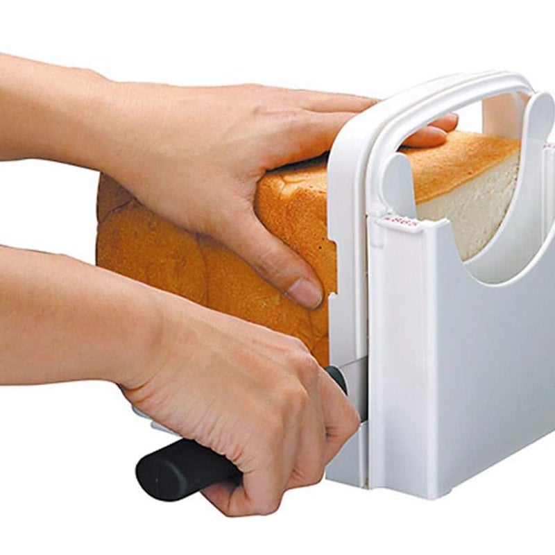 Krajalnica do chleba, regulowana, składana, o 5 grubościach kromek