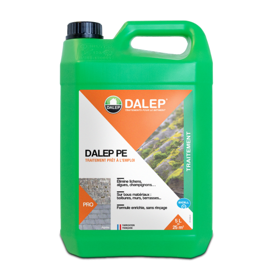 Antimousse Préventif/Curatif DALEP Bidon de 5 Litres BATIMOUSTE PE – 130005