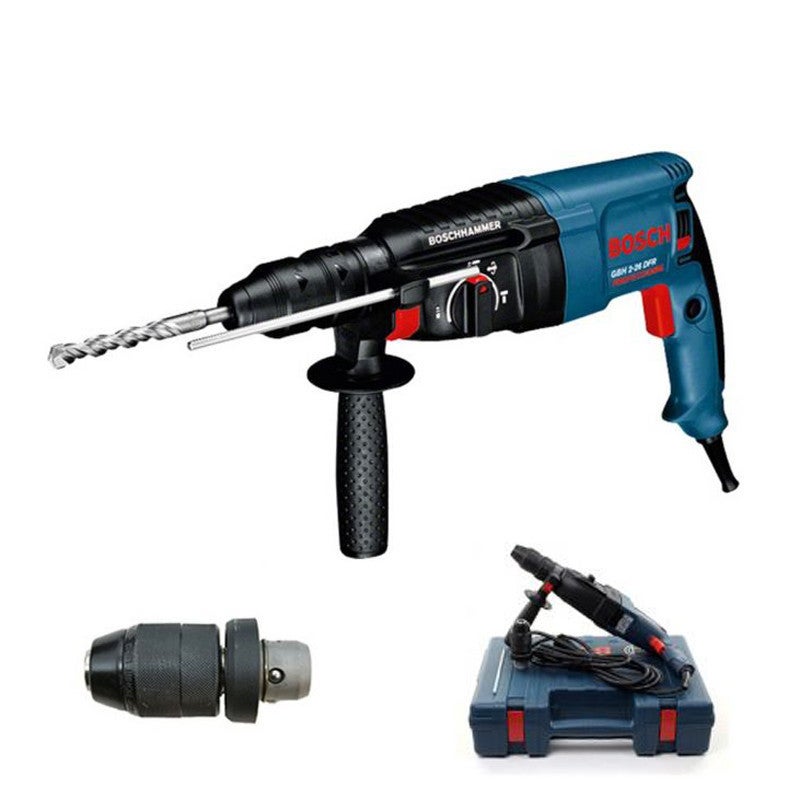 Młotowiertarka Bosch GBH 2-26 DFR mocna 800 W uchwyt SDS Plus