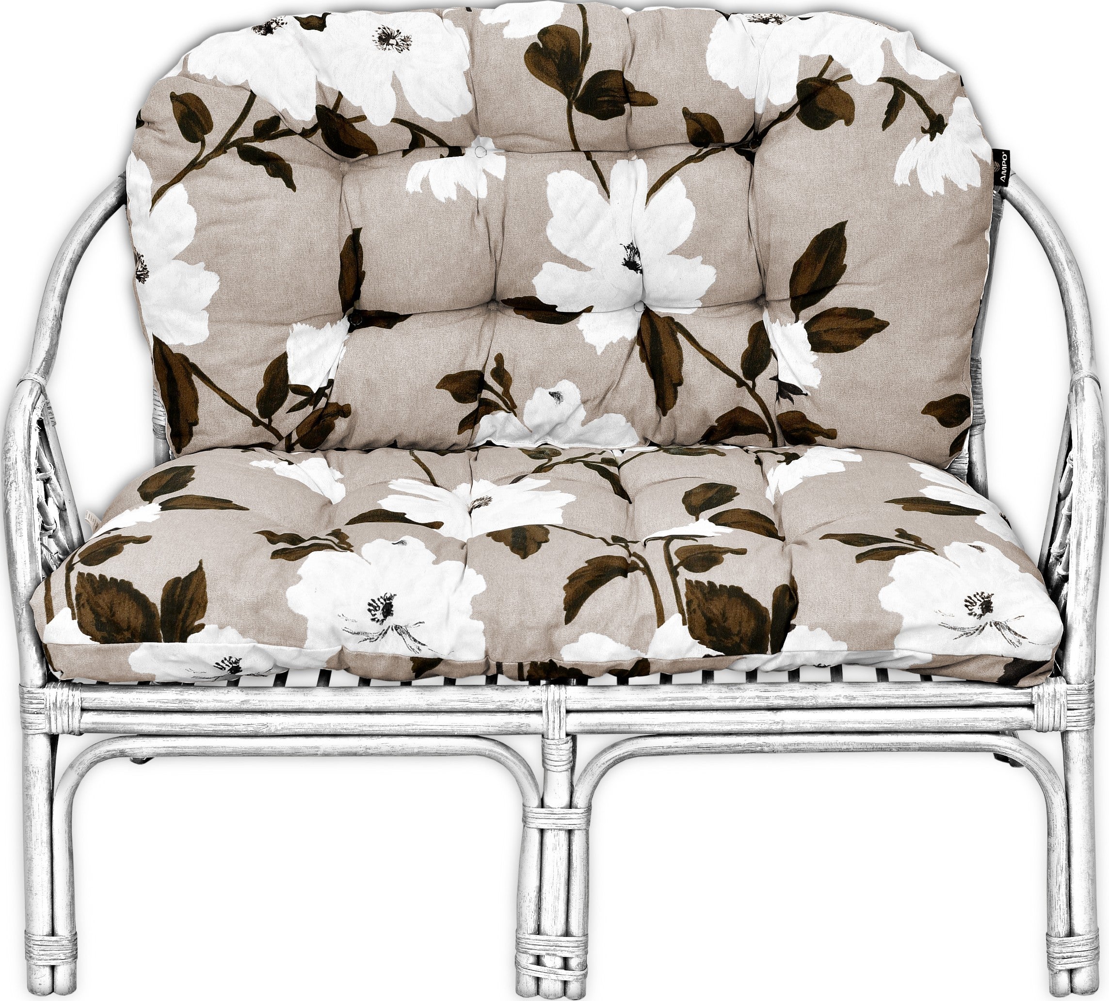 Poduszka na sofę rattanową AMPO beżowy 1 szt.