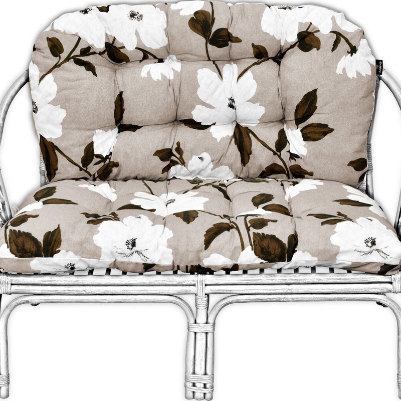 Poduszka na sofę rattanową AMPO beżowy 1 szt.