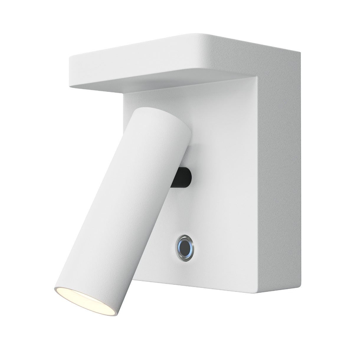 Kinkiet LED z włącznikiem ARON biały 7W ciepła 400lm aluminium wym:11x9x7cm IP20 Maytoni