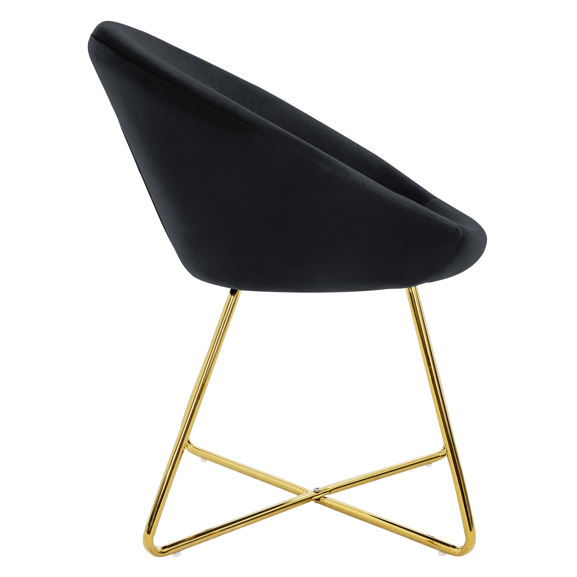 Chaise de salle à manger (4 pièces),gris foncé,lot de 4 chaises design