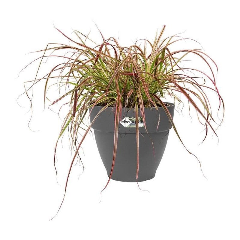 Pot De Fleurs Rond VIBIA - Plastique Réservoir - Ø40 - Anthracite - 4