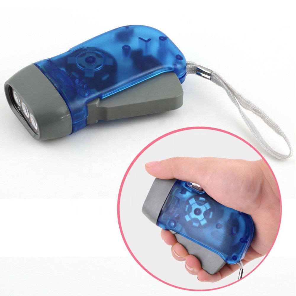Lampe De Poche à Led Portative à Manivelle Dynamo Torch Lanterne Professionnelle De Tente D’energie Solaire Pour L’alpinisation De Camping En Plein Air