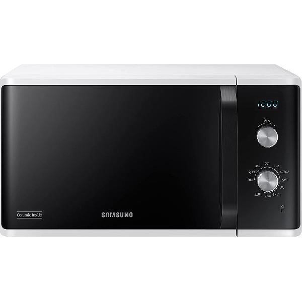 Samsung Horno Microondas Mg23k3614aw Con Grill Y Dial Doble, Color Blanco , Leroy Merlin